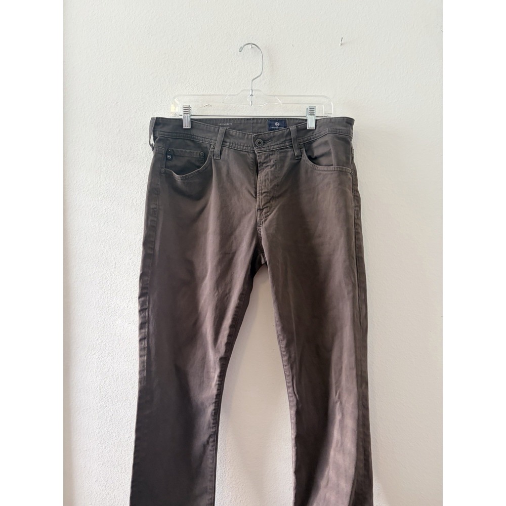 AG Adriano Goldschmied The Everett Slim Straight Pants Men's Size 32x32 - Picture 2 of 8